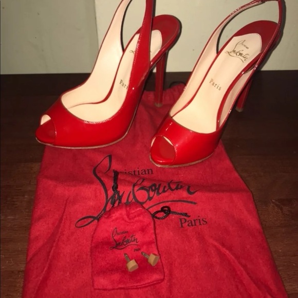 Christian Louboutin Sling Backs - Picture 3 of 4
